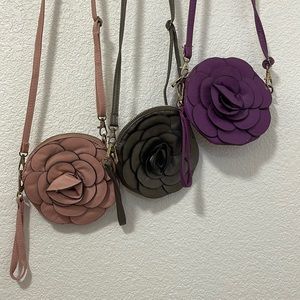 Vintage flower bags crossbody mini purses
